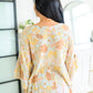 Singled Out Floral Blouse in Green