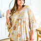 Singled Out Floral Blouse in Green
