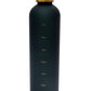 Sippin' Pretty 32 oz Translucent Water Bottle in Black & Gold