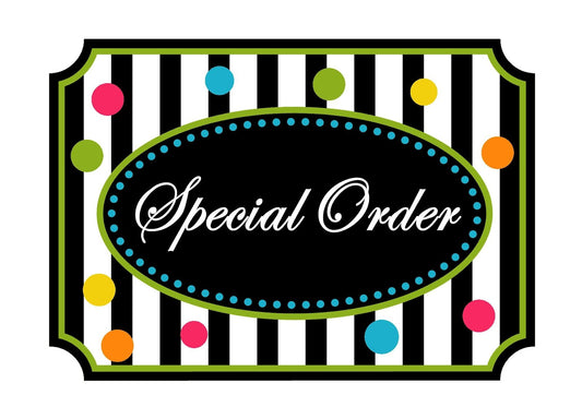 Special Order for