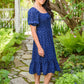 Sunday Market Dress in Blue