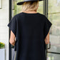 The Finale Top in Black