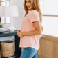 Tippy Top Ribbed Knit Henley