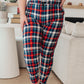 Your New Favorite Joggers in Multi Color Plaid