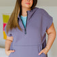 Up And Ready Cap Sleeve Workout Hoodie