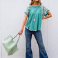 Valerie Faux Leather Tote Bag