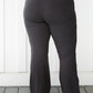 Where are You Flared Leggings in Black