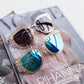 Latticework Cat Eye Sunglasses
